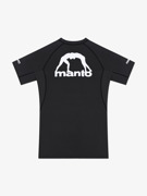 MANTO logo dual RASHGUARD-black